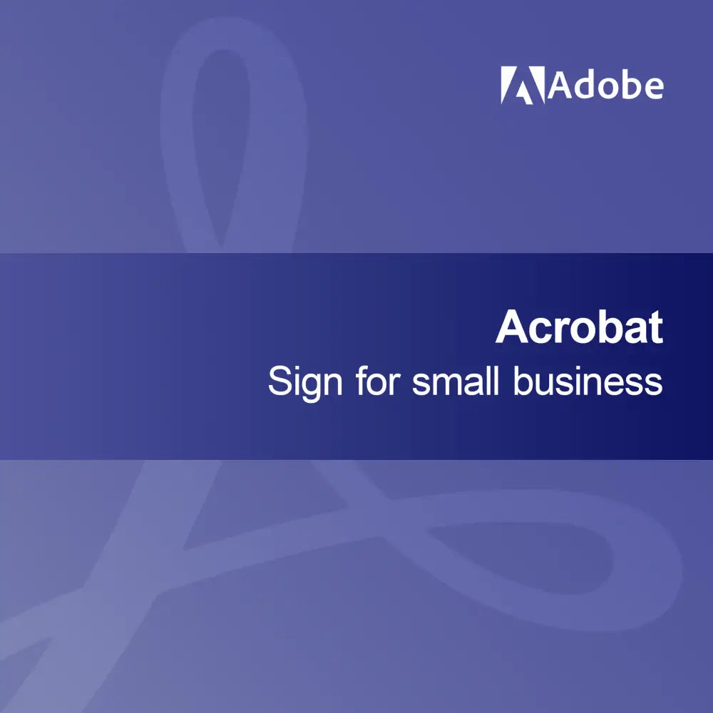 Acrobat Sign för småföretag