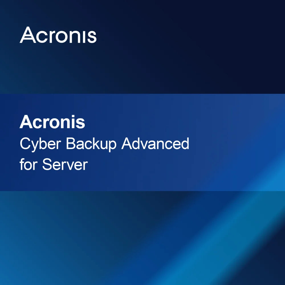 Acronis Cyber Backup Advanced Virtuell Värd