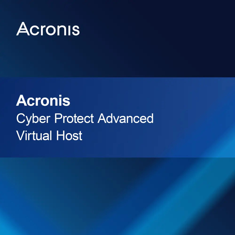 Acronis Cyber Protect Advanced Virtuell Värd