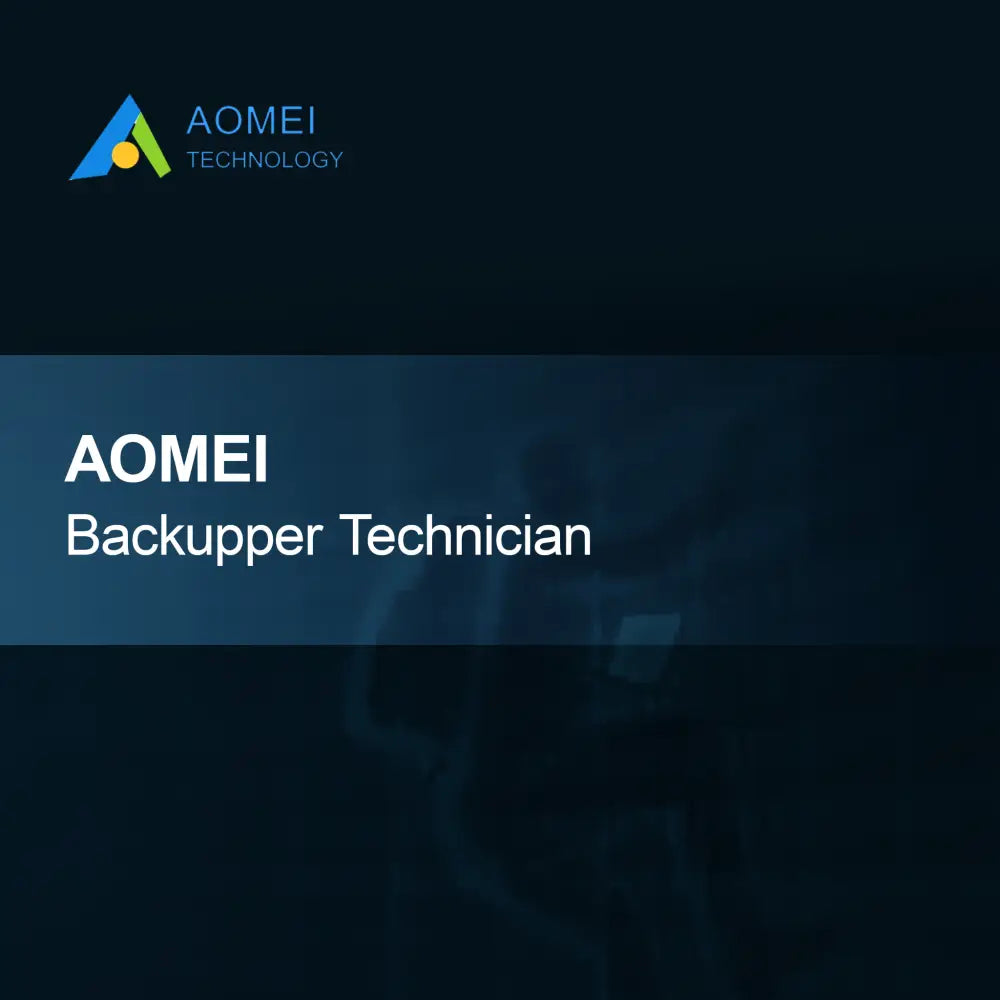 AOMEI Backupper Tekniker