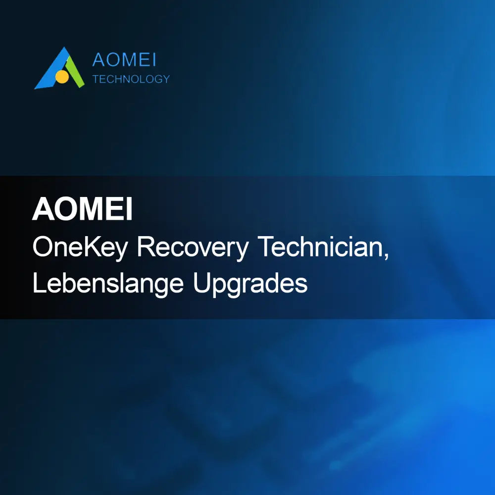 AOMEI OneKey Recovery Technician, Livstidsuppgraderingar