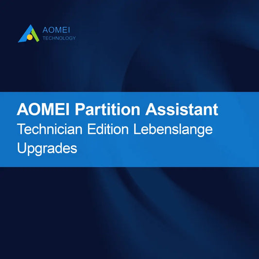AOMEI Partition Assistant Technician Edition Livstidsuppgraderingar