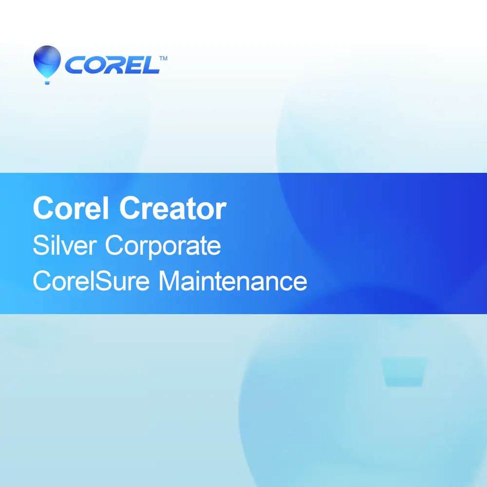 Corel Creator Silver Corporate CorelSure Underhåll