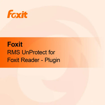 Foxit RMS UnProtect för Foxit Reader - Plugin