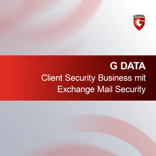 G DATA Client Security Business mit Exchange Mail Security