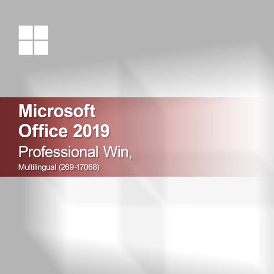 Microsoft Office 2019 Professional Win, flerspråkig (269-17068)