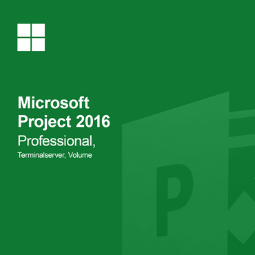 Microsoft Project 2016 Professional, Terminalserver, Volym