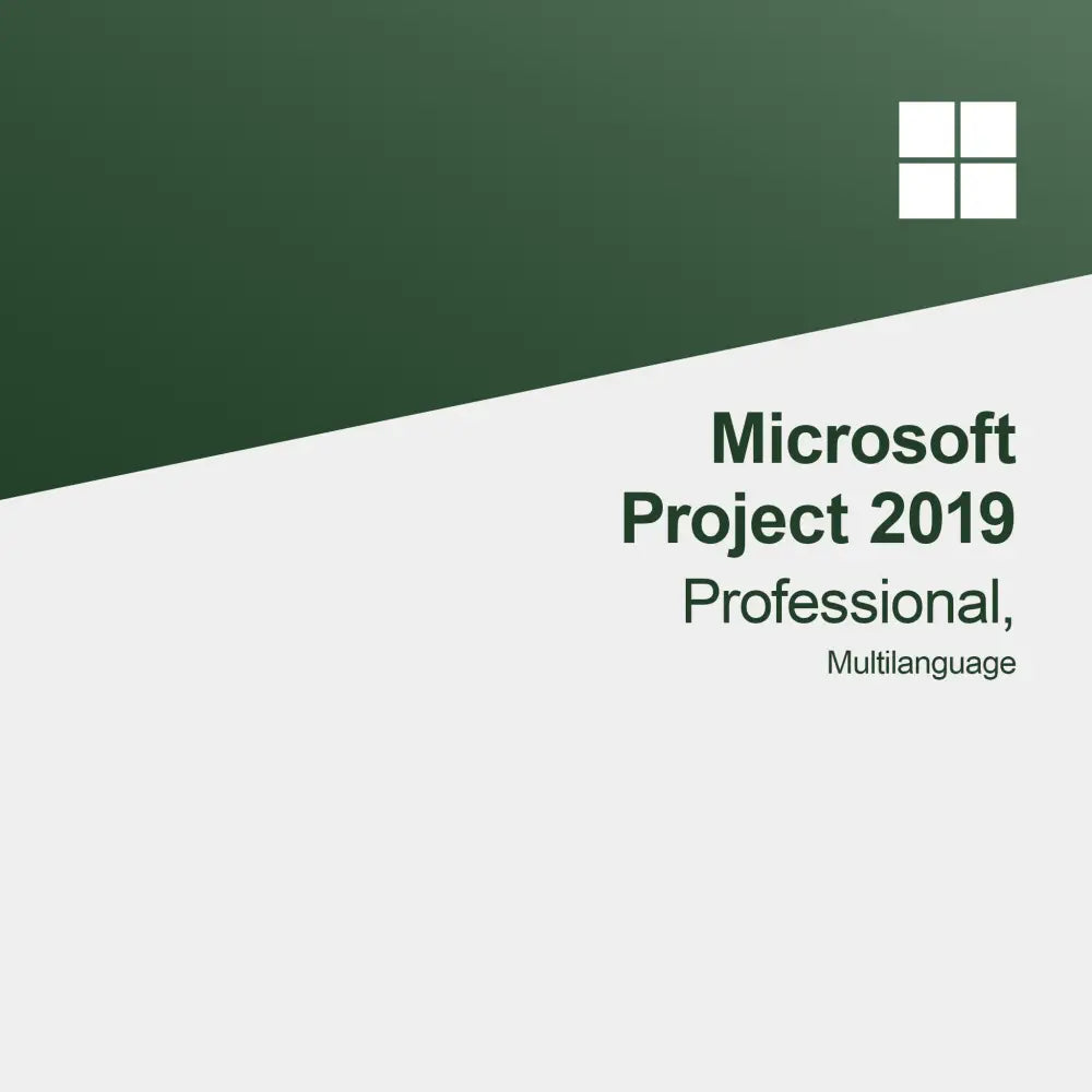 Microsoft Project 2019 Professional, flerspråkig