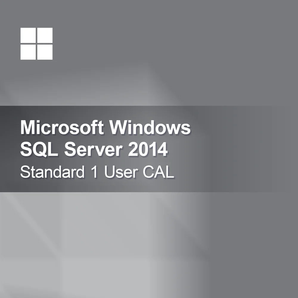 Microsoft SQL Server 2014 Standard 1 användar-CAL