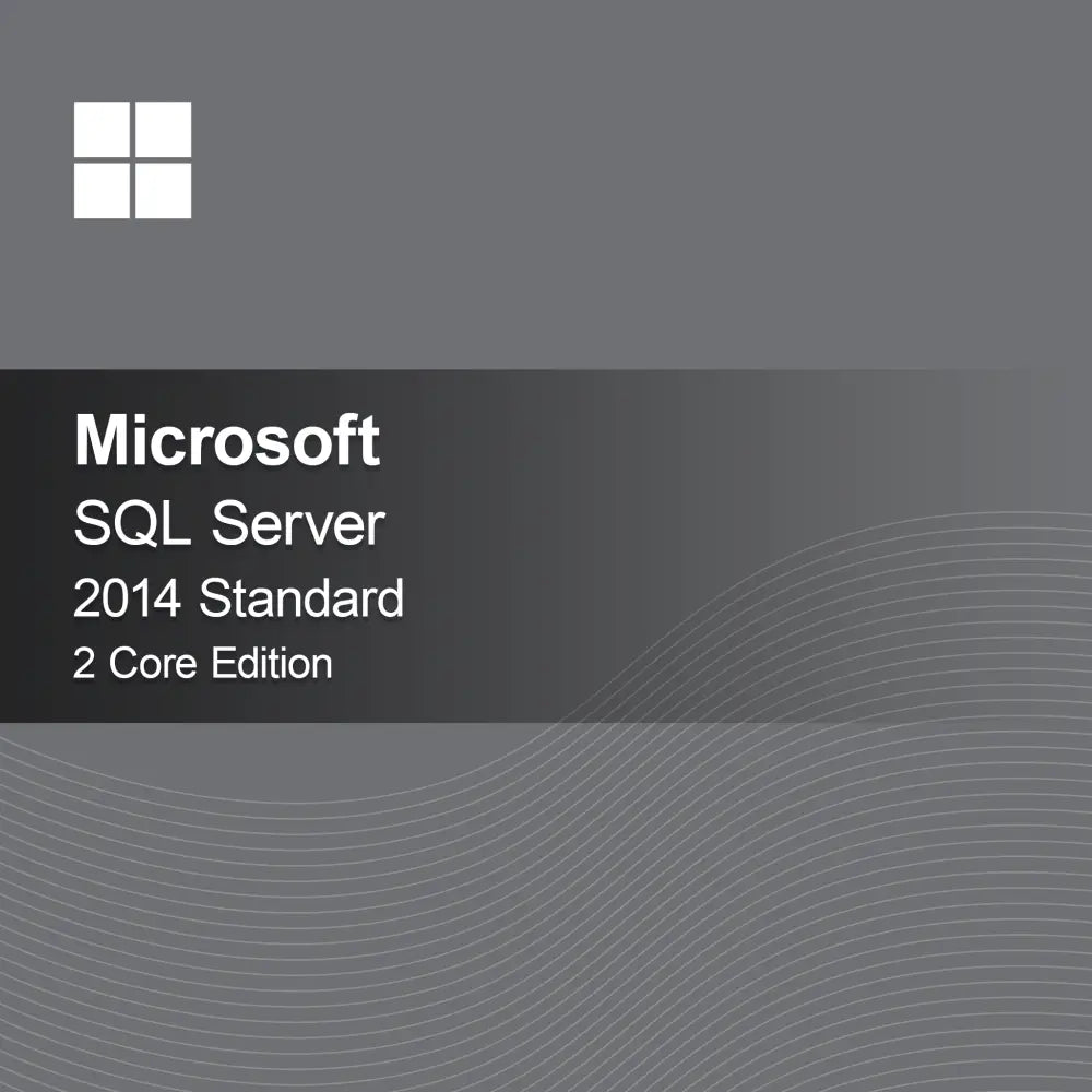 Microsoft SQL Server 2014 Standard - 2-kärnig utgåva