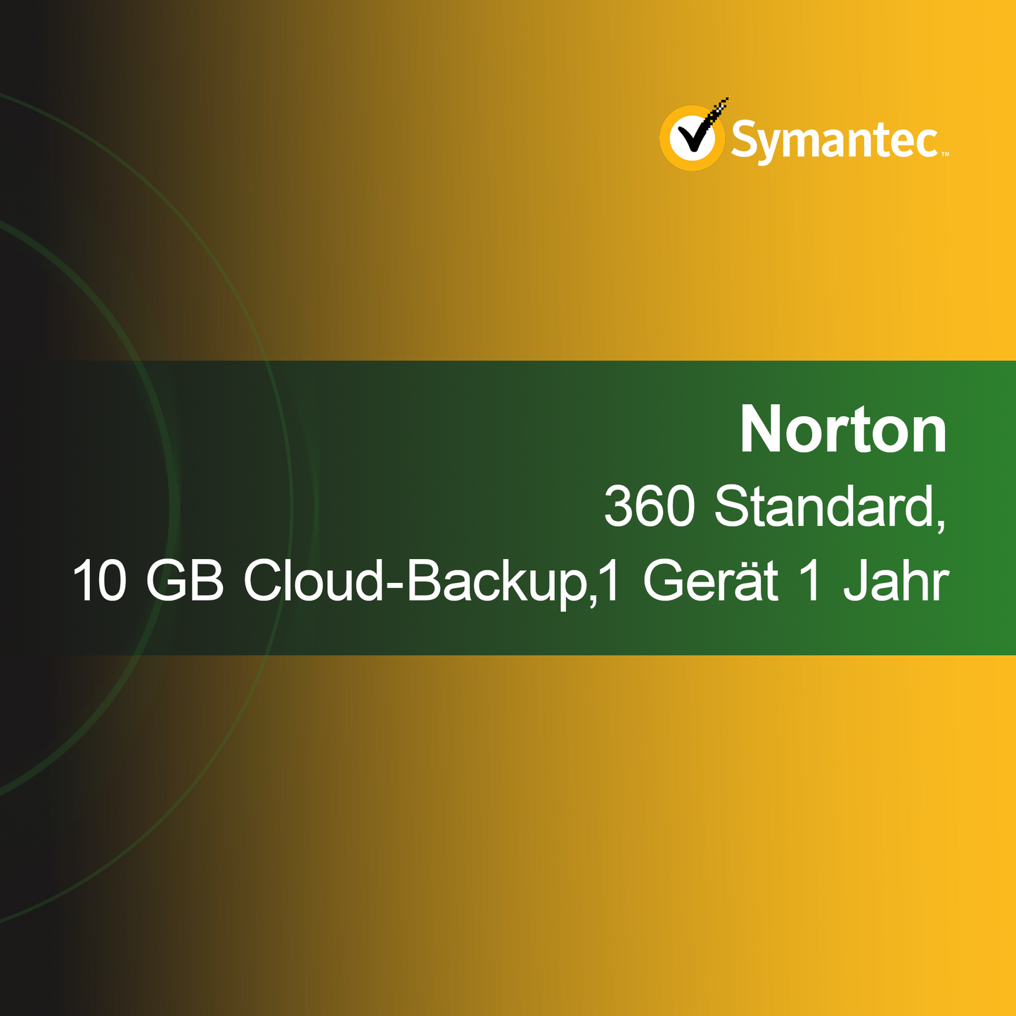 Norton 360 Standard, 10 GB molnbackup, 1 enhet 1 år
