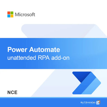 Power Automate obevakad RPA-tillägg (NCE)