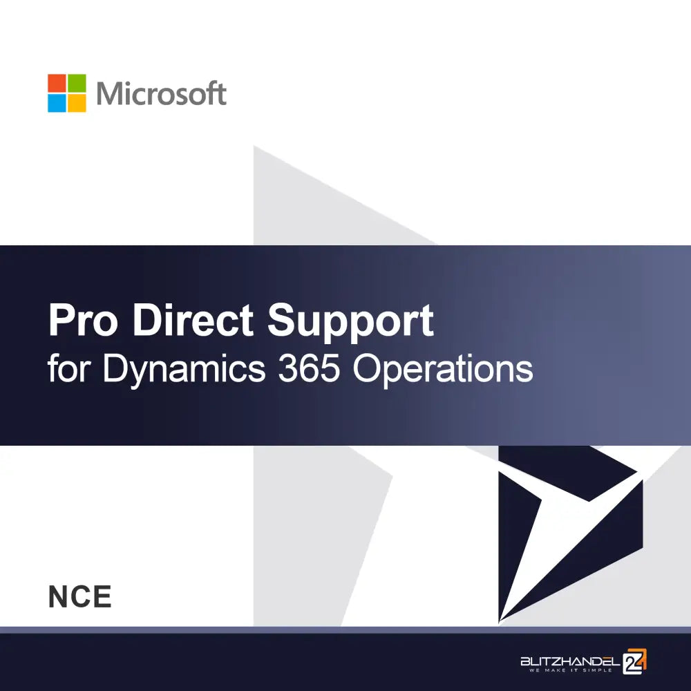 Pro Direct Support för Dynamics 365 Operations (NCE)
