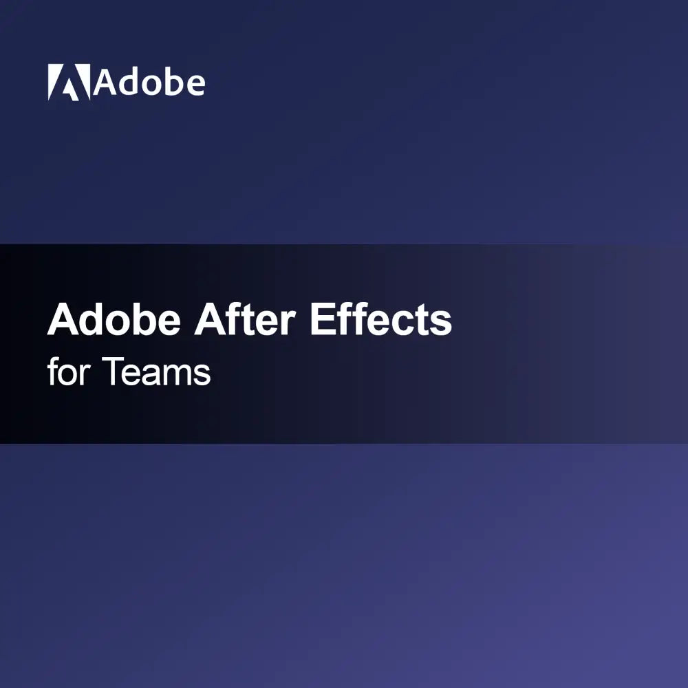 Adobe After Effects för team