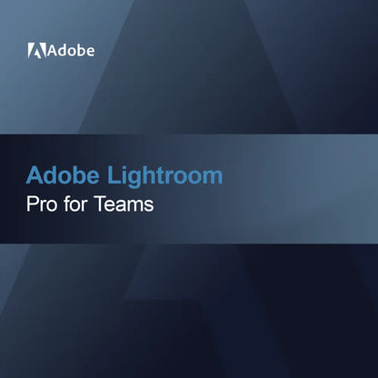 Adobe Lightroom - Pro för team