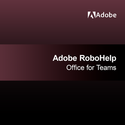 Adobe RoboHelp Office for Teams
