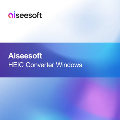 Aiseesoft HEIC-omvandlare