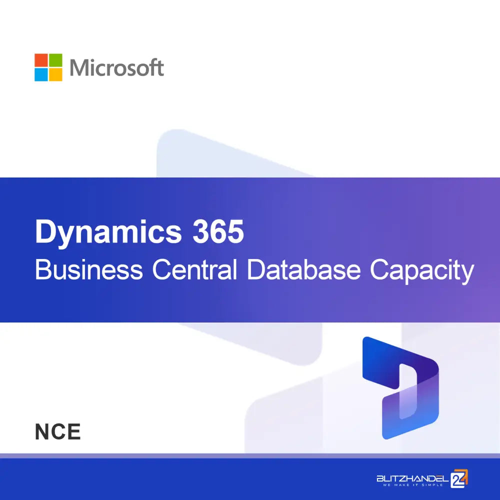 Dynamics 365 Business Central databas kapacitetsöverskridande (NCE)