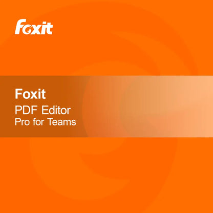 Foxit PDF Editor Pro för team