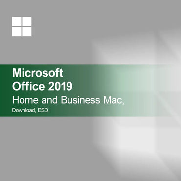 Microsoft Office 2019 Home and Business Mac, Nedladdning, ESD