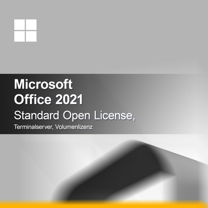 Microsoft Office 2021 Standard Open License, Terminalserver, Volymlicens
