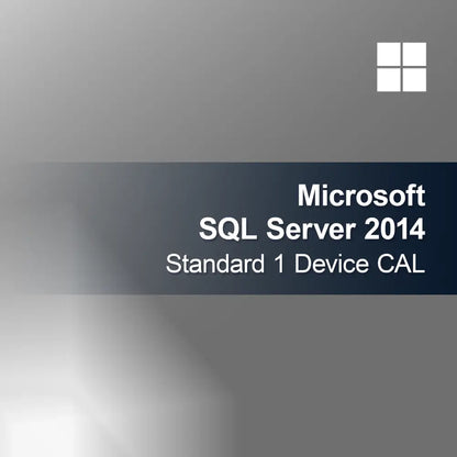 Microsoft SQL Server 2014 Standard 1 enhets-CAL