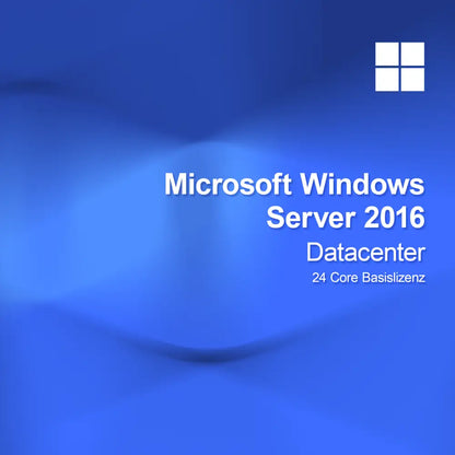 Microsoft Windows Server 2016 Datacenter 24 Core Baslicens