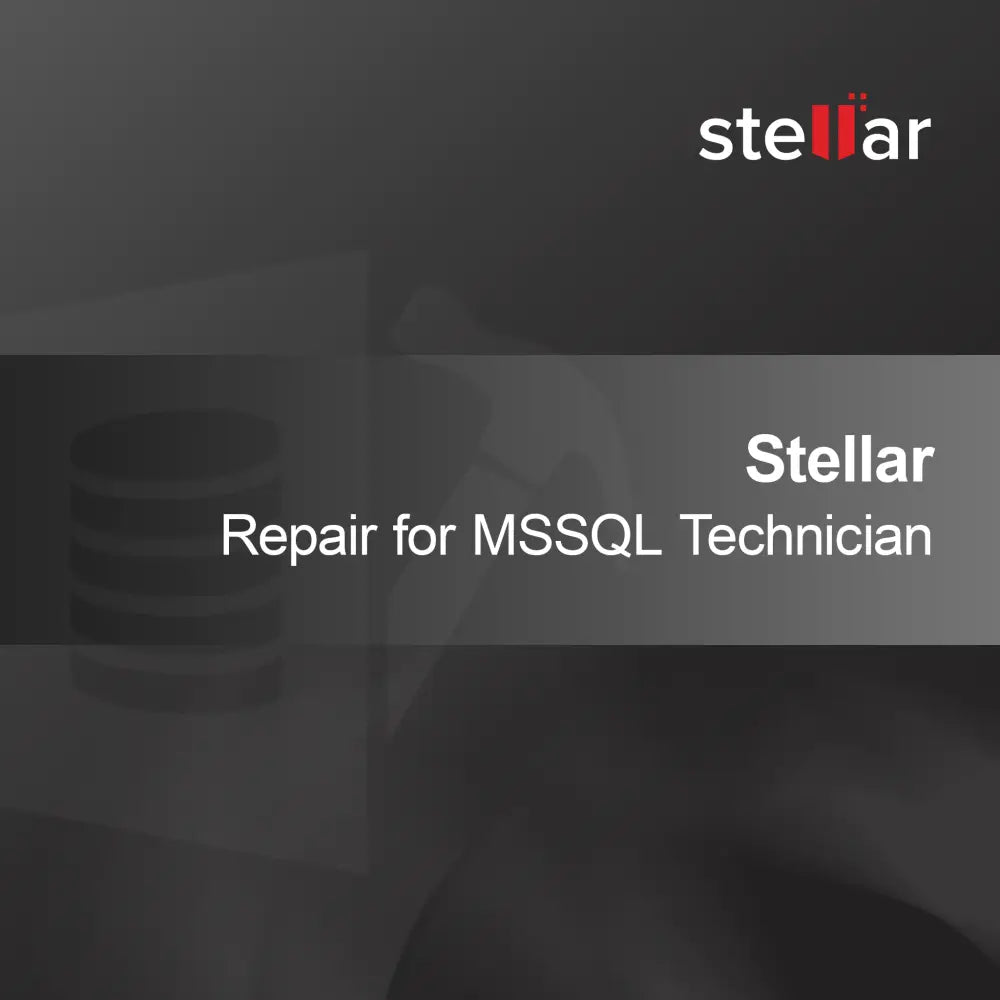 Stellar Repair för MSSQL Technician