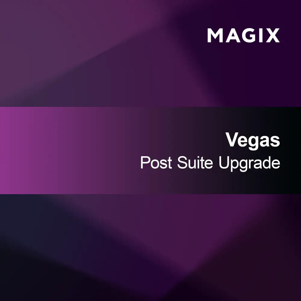 Vegas Post Suite Uppgradering